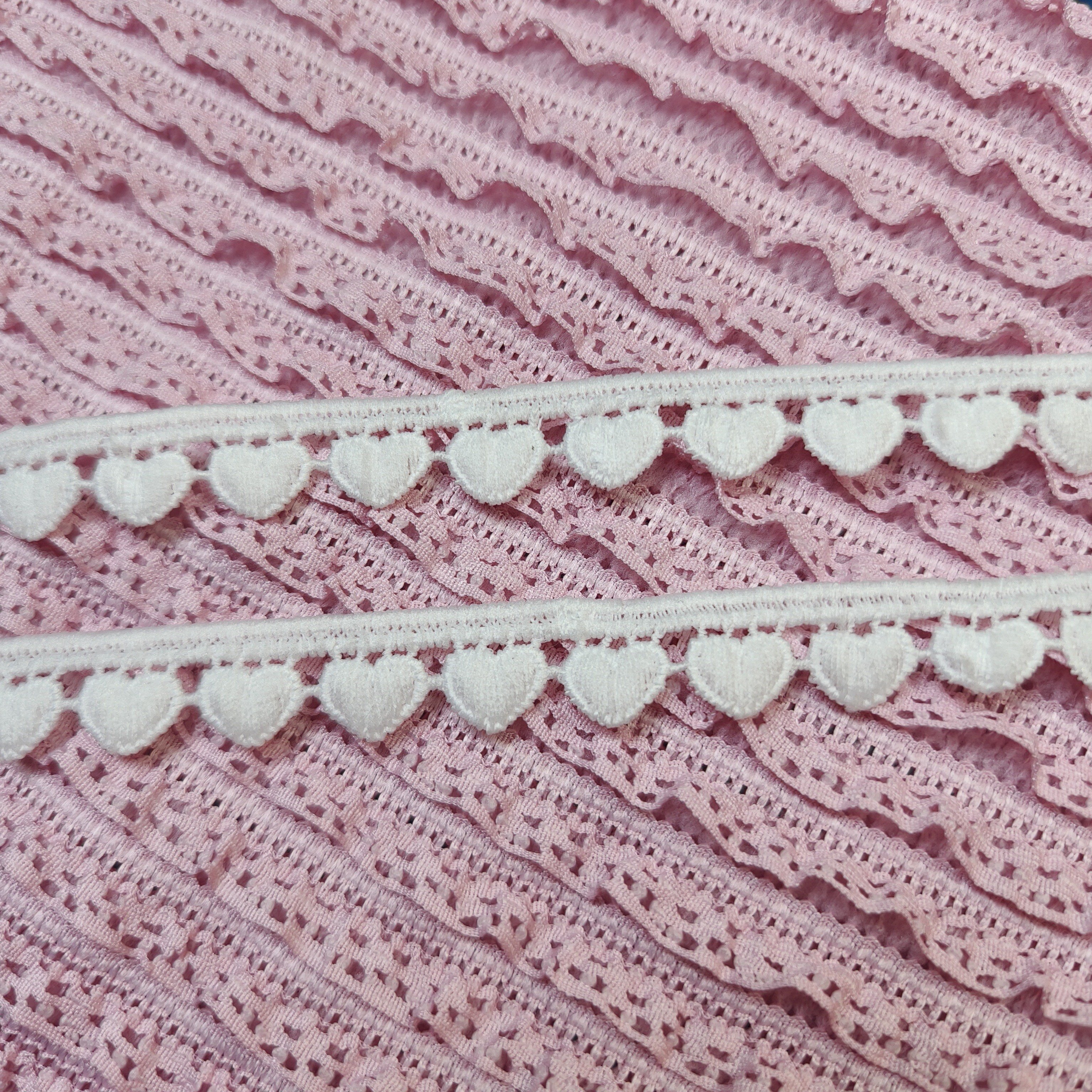 Hot Sale French Flower Trim Border Trimming Water Soluble Lace Trim