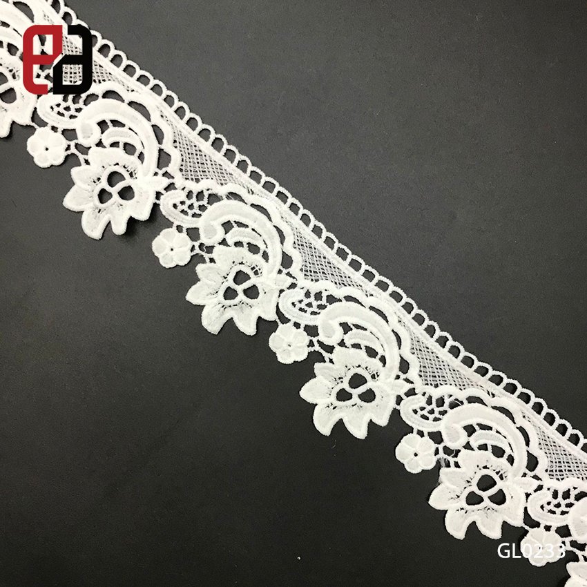 High Quality Tiny White Cotton Crochet Indian Lace Trim Tape For DIY