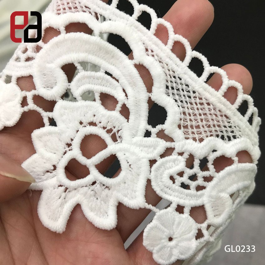 High Quality Tiny White Cotton Crochet Indian Lace Trim Tape For DIY
