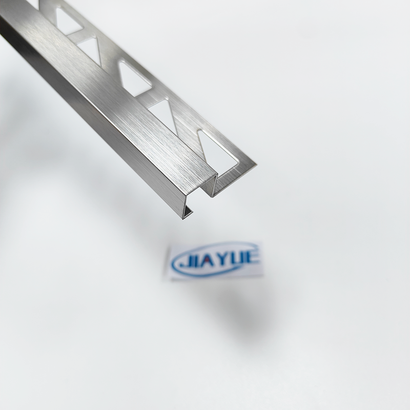 304/316 Square Tile Edging Trim Stainless Steel Tile Trim Tile Corner Trim For Wall Edges Decoration