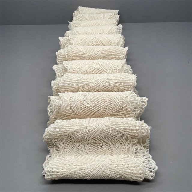 TUTON Custom Embroidery Lace Trim Wholesale For Dress Width 4cm