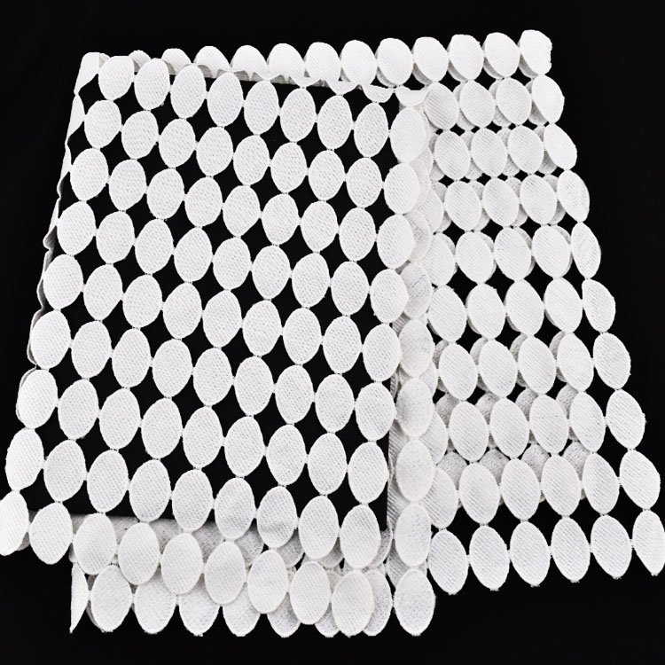 Fancy Design Polyester Embroidery White Guipure Chemical Lace Trim For Decoration Fabric Trim Embroidered Lace