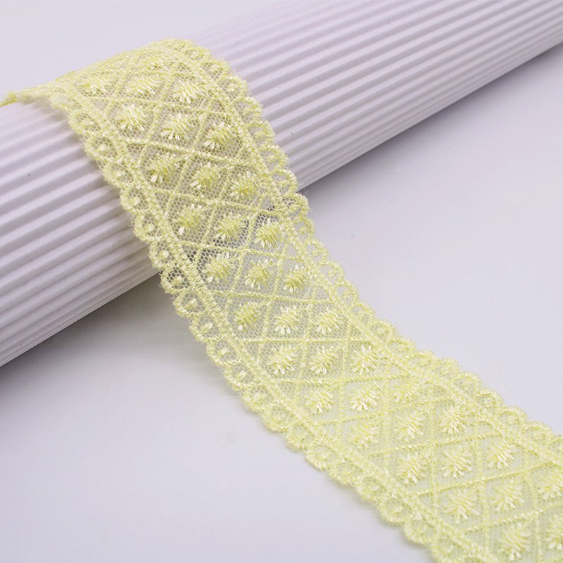 High Quality Lace Trim YIHUI Lace Trim Supplier floral embroidery lace trim for Gift Decoration