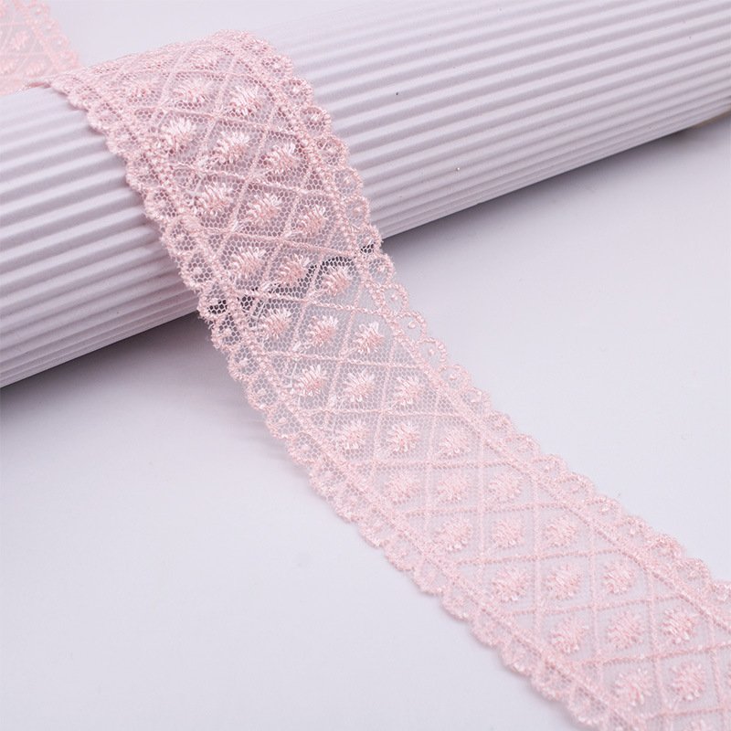 High Quality Lace Trim YIHUI Lace Trim Supplier floral embroidery lace trim for Gift Decoration