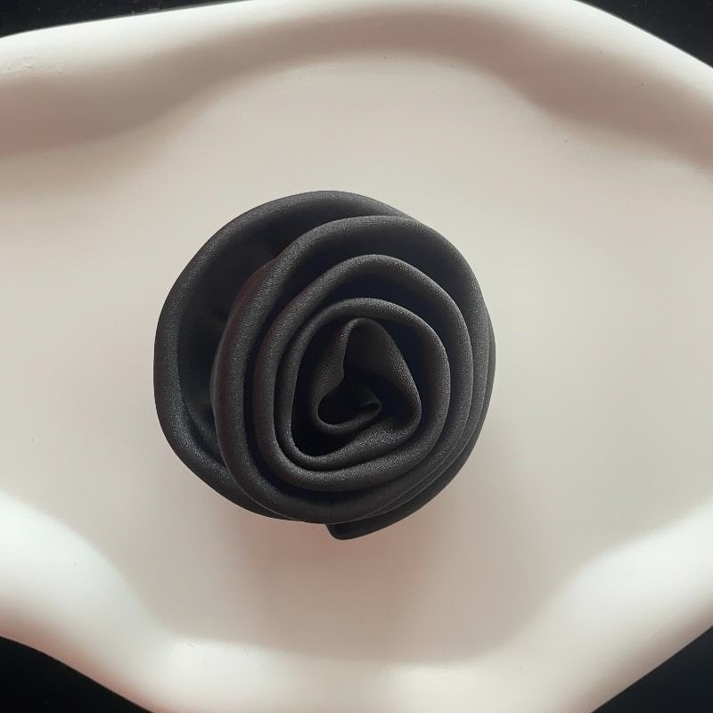 Flower Trims High End Garment Accessories Handmade Solid Color Sweet Rose Sew-On Flowers Trims For Clothing