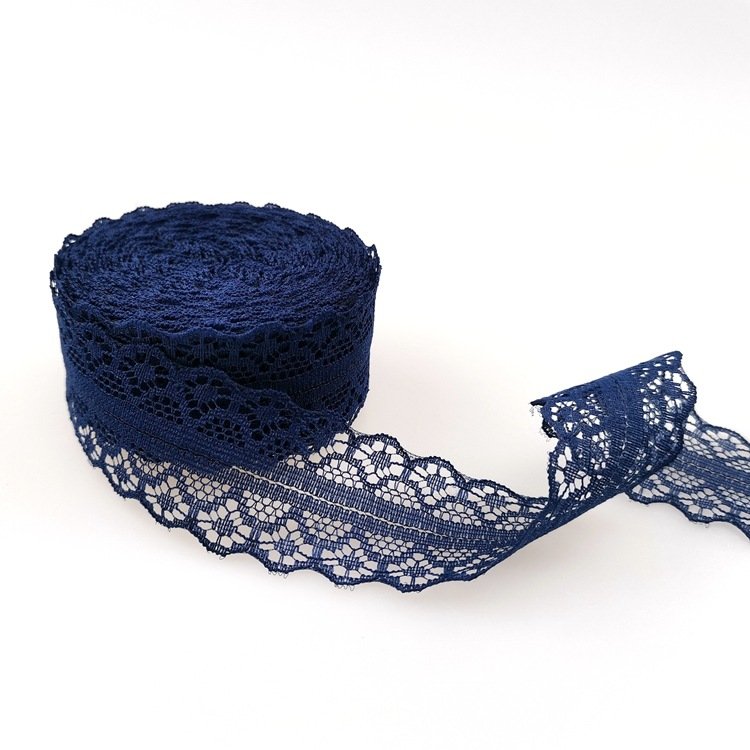 LS198 3cm polyester hollow non-stretch lace fabric underwear lace trim for ladies lingerie and garments