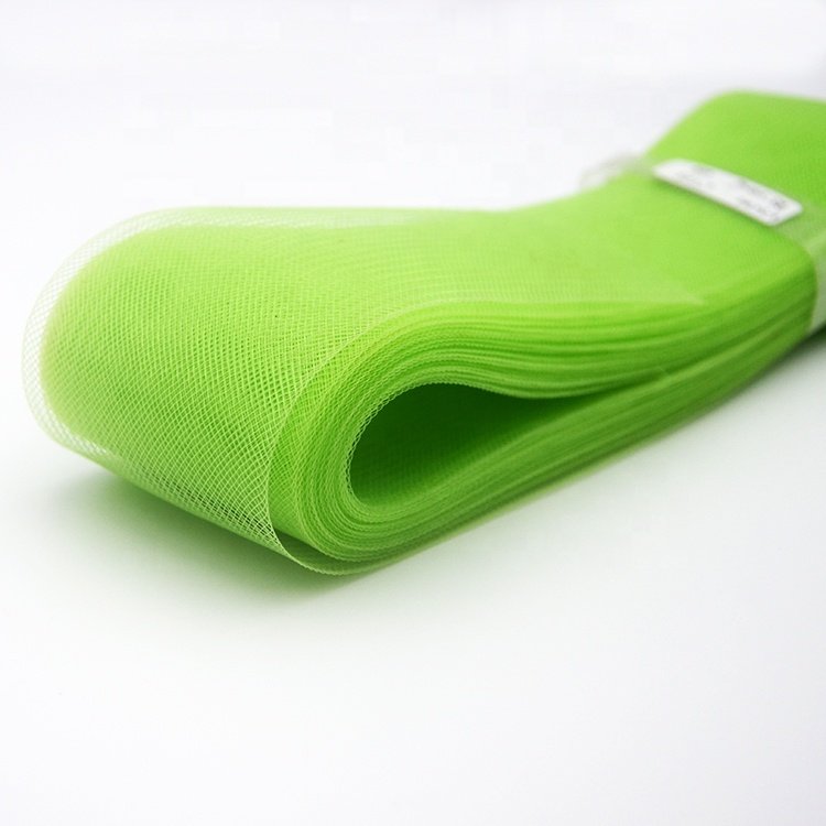 2024 Good Quality Slim Crinoline for Dress Horsehair Trim Crinoline Garment Accessories