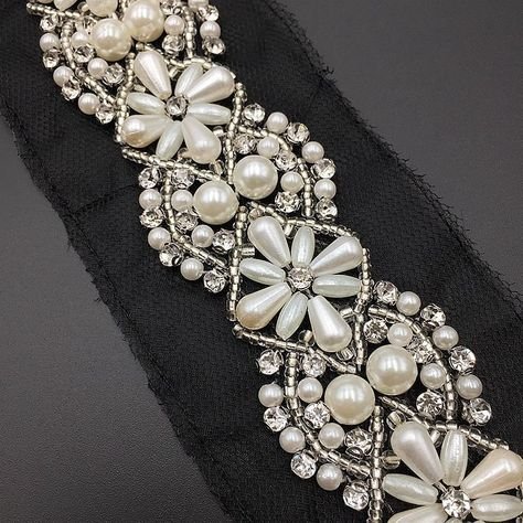 Most selling handmade embroidery work lace trimmings multi colours lace for worldwide export from india