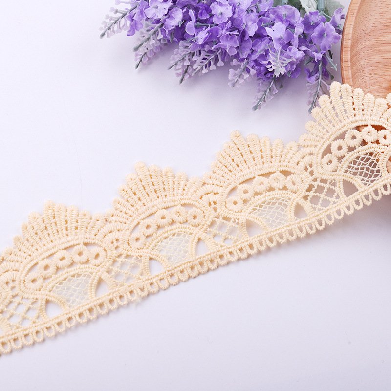 Wholesale embroidery Lace Trim Customized Lace 100%Polyester Colorful Embroidery Trim Lace For Sewing Accessories