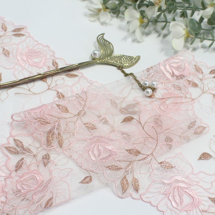 Multiple color selection lingerie lace trim Underwear lace accessories mesh cloth mesh gauze sequin Embroidery lace