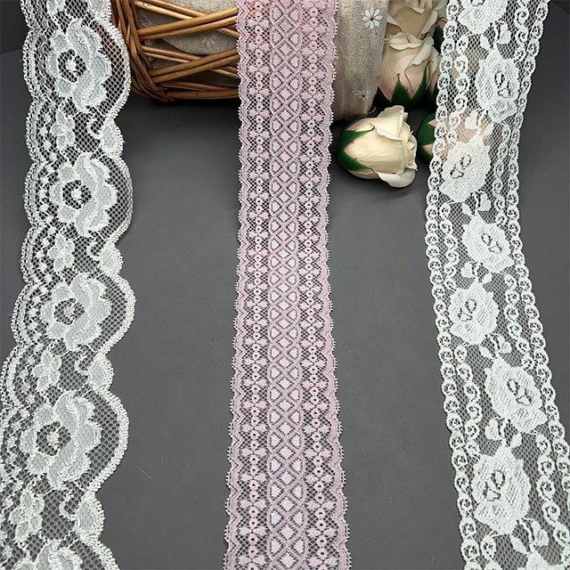 TUTON Custom French Elastic Lace Stretch 6.8/5.7/6.0 CM Trim Wholesale For Dress