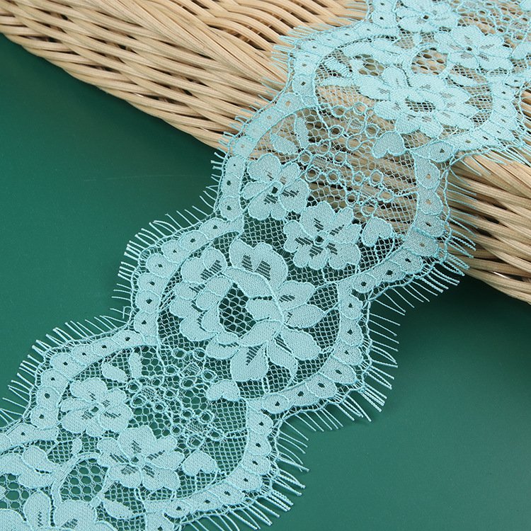 nylon eyelash lace accessories DIY handmade wedding underwear Lace trim