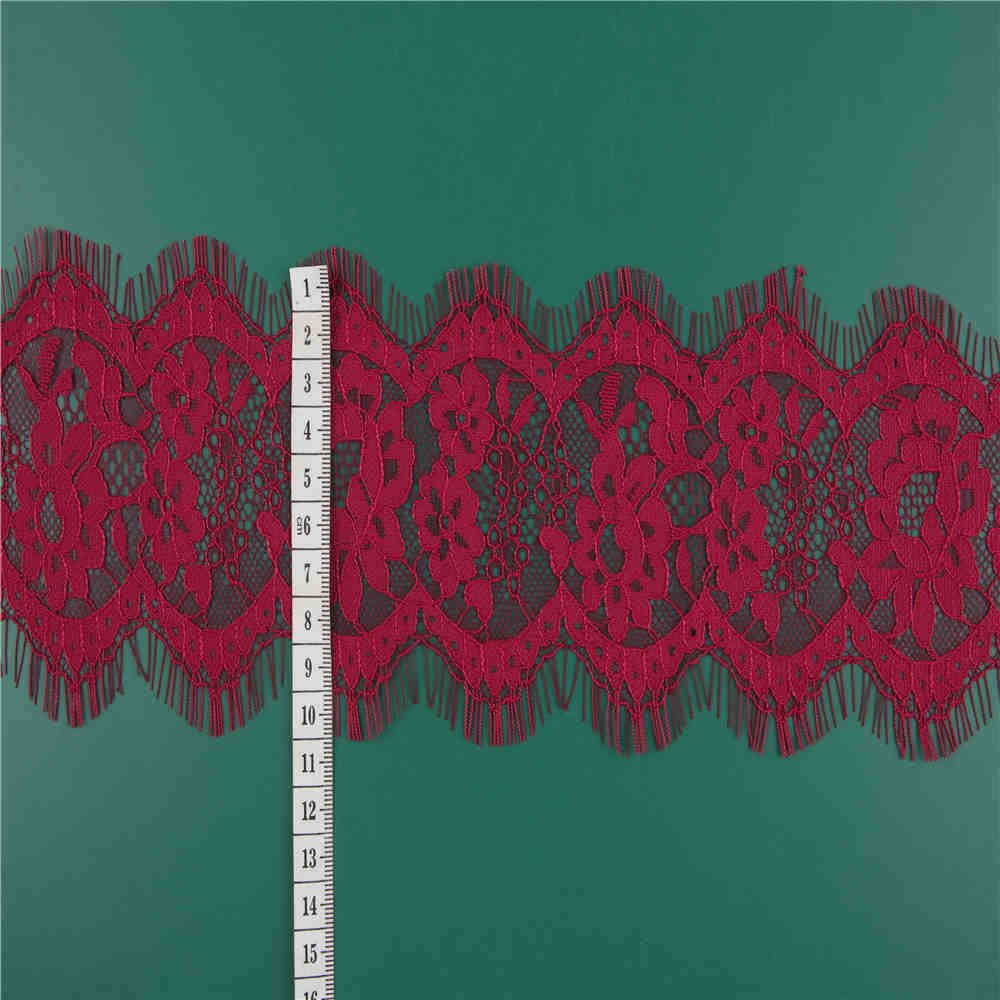 nylon eyelash lace accessories DIY handmade wedding underwear Lace trim