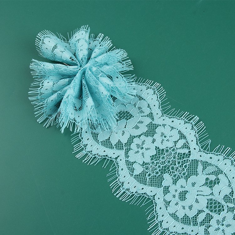 nylon eyelash lace accessories DIY handmade wedding underwear Lace trim
