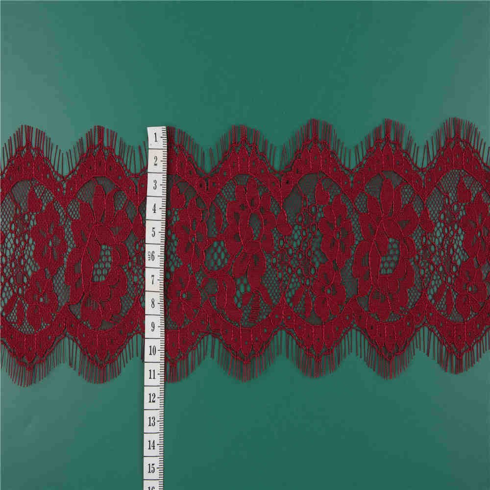 nylon eyelash lace accessories DIY handmade wedding underwear Lace trim