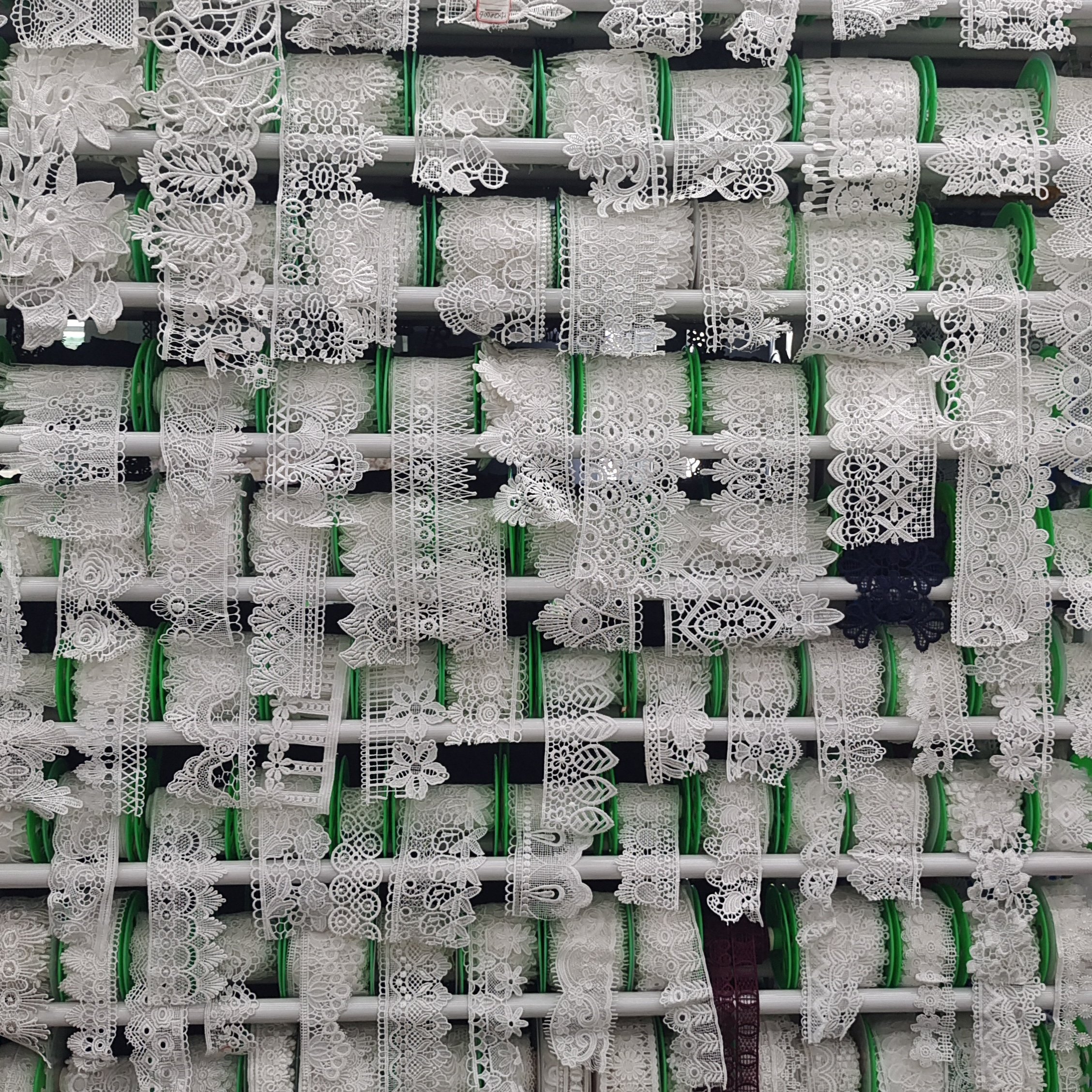 Factory Direct Sale Low Pirces Polyester Embroidery White Guipure Bridal Lace Trim guipure lace trim