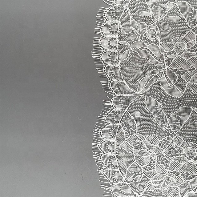TUTON Guipure Bridal Width French Eyelash Lace Trim For Dress