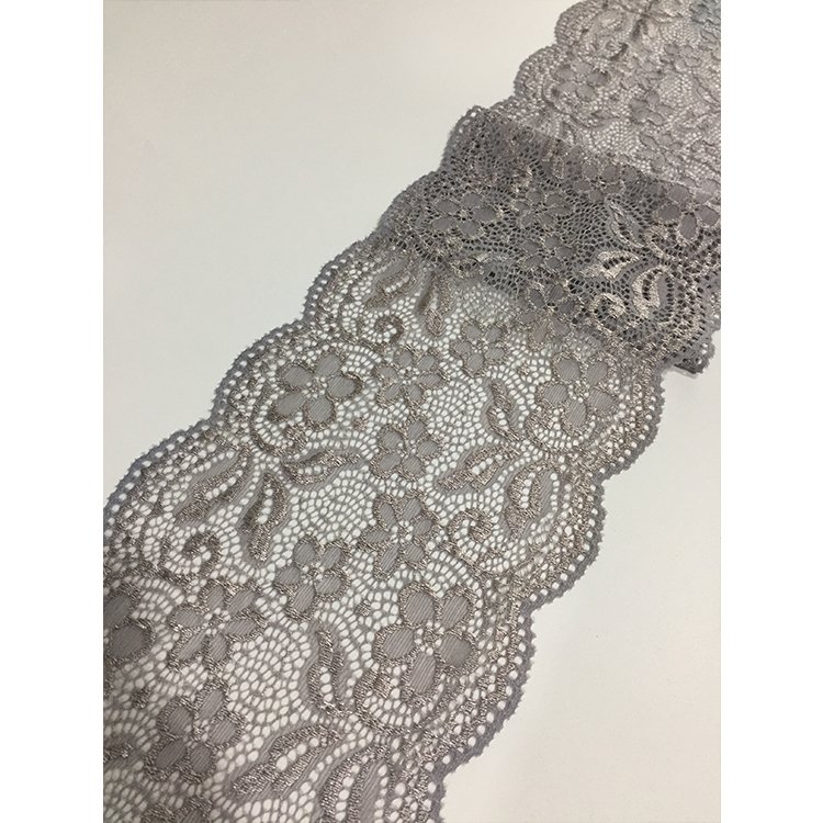 2020 many colors wide elastic nylon and spandex underwear lace trim border from stock
