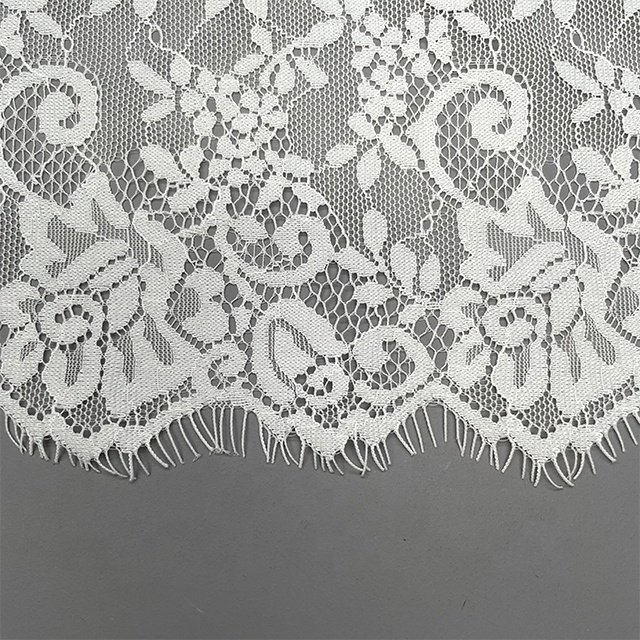 TUTON Guipure Bridal Width French Eyelash Lace Trim For Dress