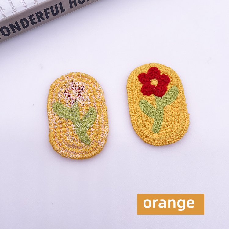 DIY decorative patches Children's clothes lace applique cute patch for clothing pockets