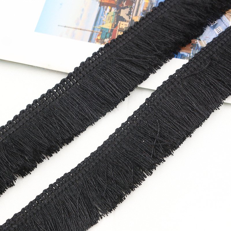 25mm Wide Fringe Tassel Trim Multi-Colored Lace Trim Ribbon Fringe Trim Lace For Sewing Crafts Clothing Curtains