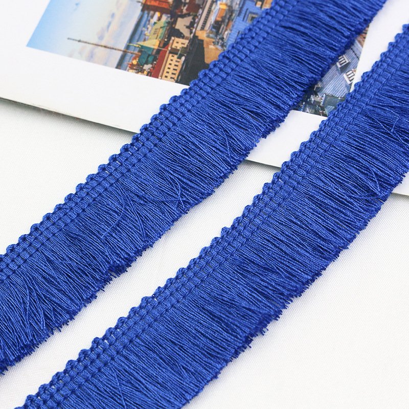 25mm Wide Fringe Tassel Trim Multi-Colored Lace Trim Ribbon Fringe Trim Lace For Sewing Crafts Clothing Curtains