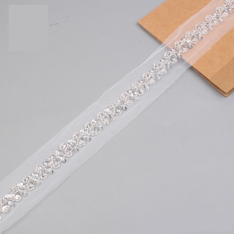 2023 Hand stitched Tulle Dress The Dress Is Decorated With Crystal Beads Sequined Lace Ornaments