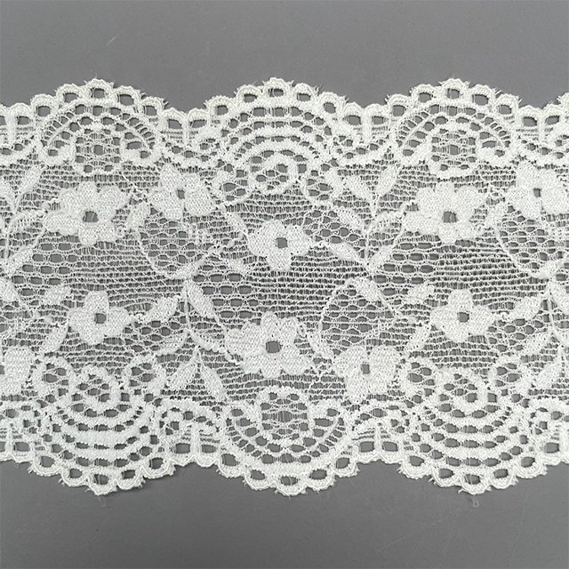 TUTON Custom French Elastic Lace 5.2CM/6.0CM/7.5CM Trim Wholesale For Lingerie