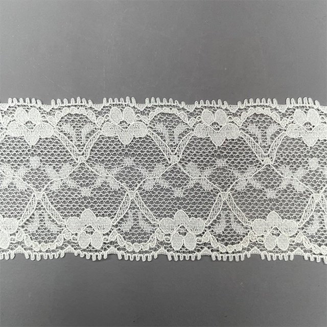 TUTON Custom French Elastic Lace 5.2CM/6.0CM/7.5CM Trim Wholesale For Lingerie