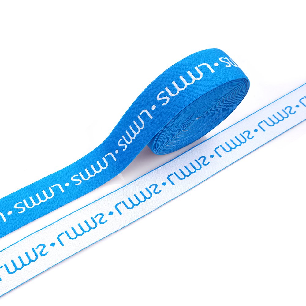 Jacquard Ribbon trim Decorations Jacquard Tapes Nylon Elastic Band Ceinture Elastique En Nylon Correa Elastica De Nylon