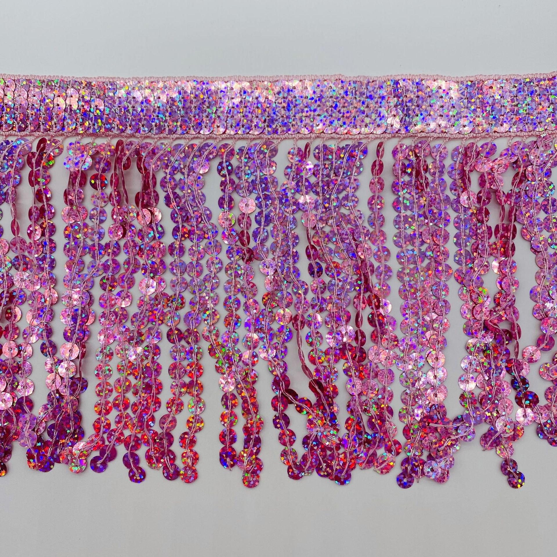 New Arrival Tassel Fringe Lace Trim Sequins Shiny Tassel Fringe Embroidery Garment Tassel Fringe Lace Trim For Clothing