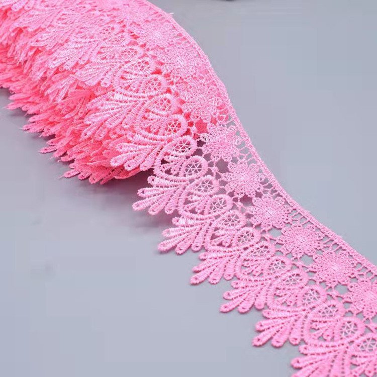 8cm Hot sale lace trim guipure for dresses embroidery many colors DIY accessories home textile DIY sewing lace trim