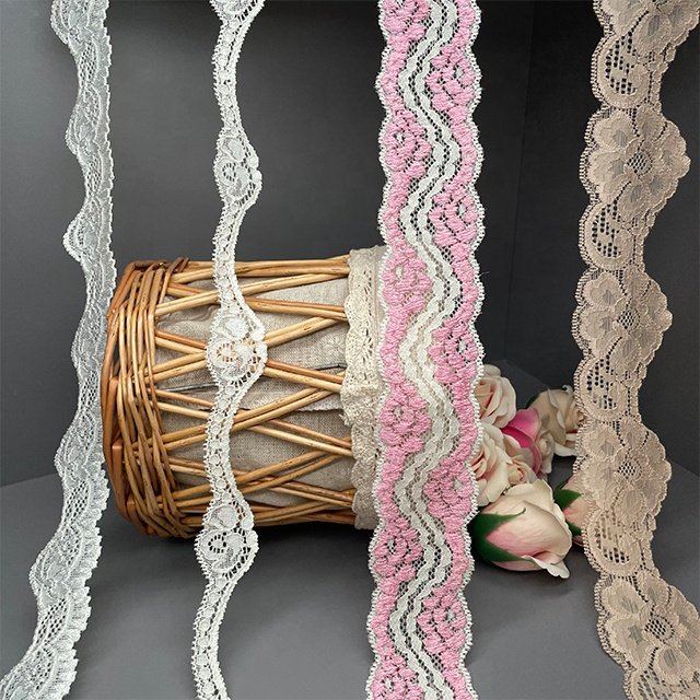 TUTON Custom Elastic French Lace 3.0/3.6/5.3/5.4 CM Trim Wholesale For Lingerie