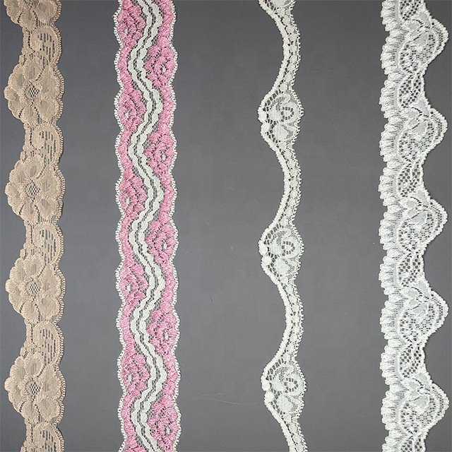 TUTON Custom Elastic French Lace 3.0/3.6/5.3/5.4 CM Trim Wholesale For Lingerie