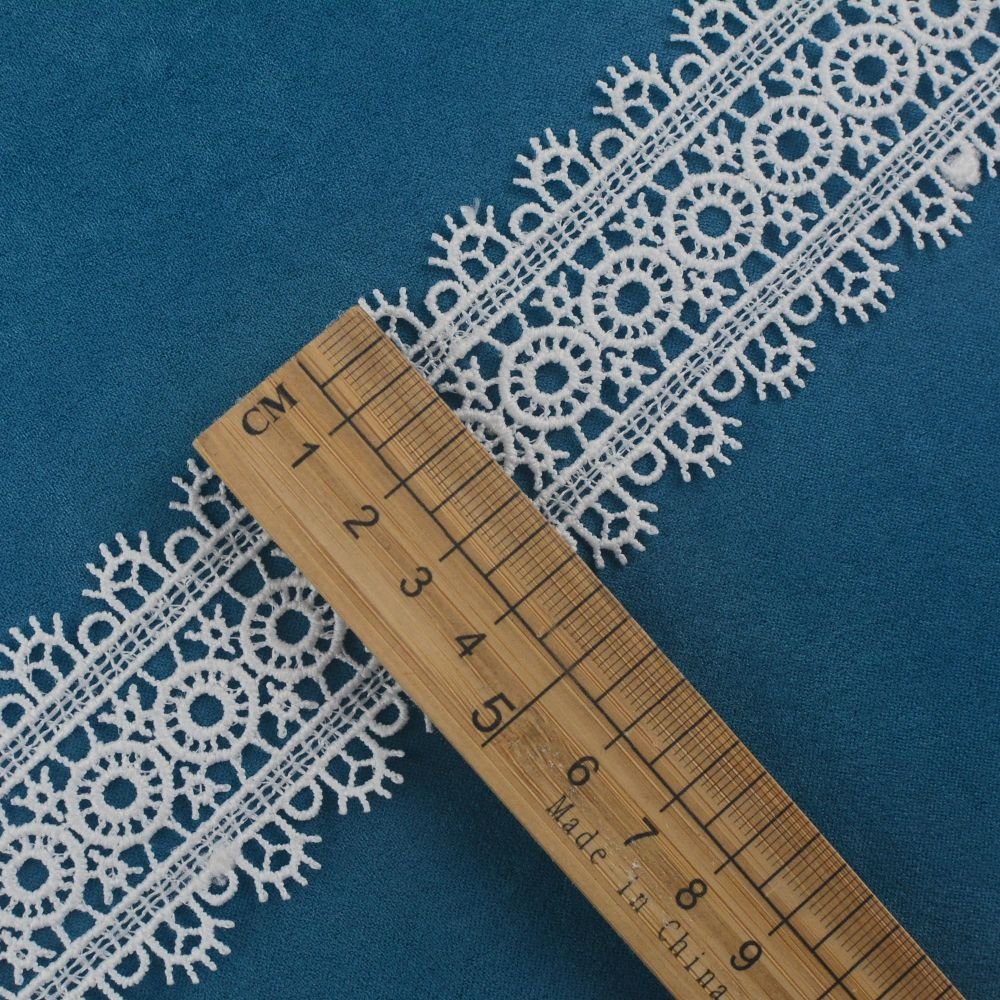 Factory Wholesale bridal fancy white Border Sequins With Sequins Voile Lace Mesh Lace polyester embroidery Wedding Lace trim