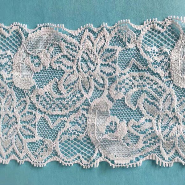 smooth curve fashion lace trim for clothing width 8-9cm