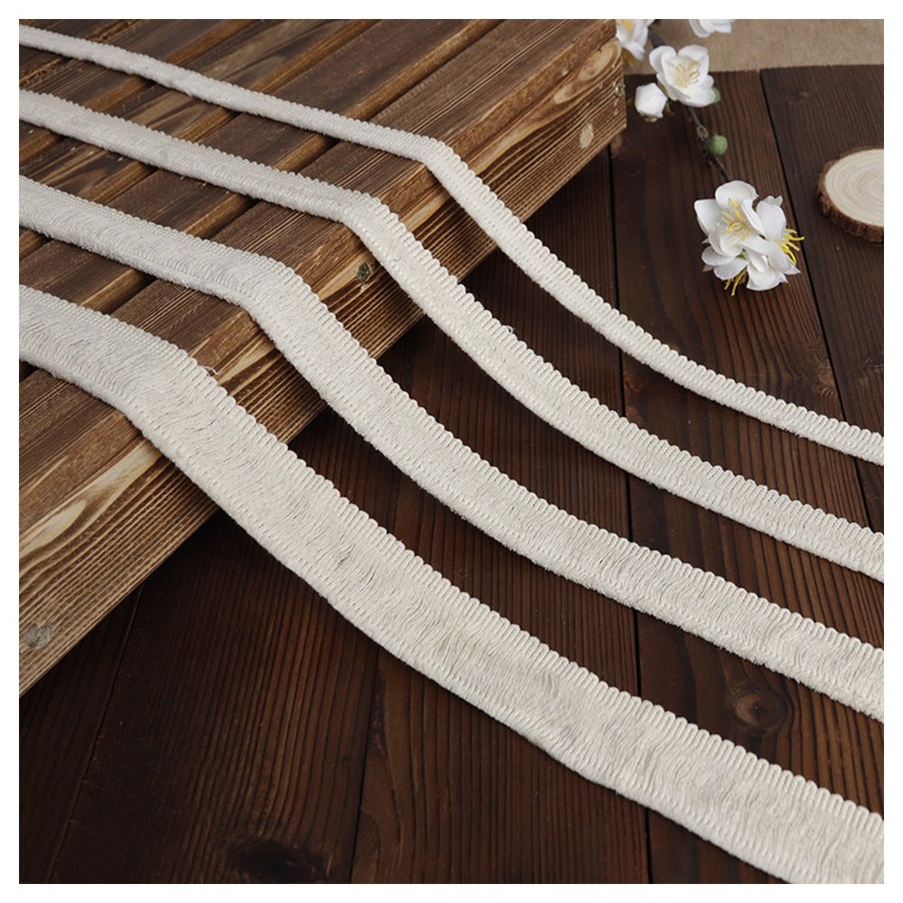 1.5CM-4CM Multi size COTTON fringe tassel Decorative fringe lace trimming various size lace for garment home textile