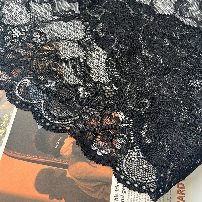 Factory Direct Sales Soft Touch Breathable Stretchy Lace Trim For Fashion