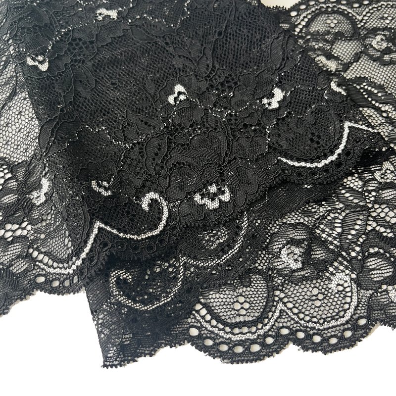 Factory Direct Sales Soft Touch Breathable Stretchy Lace Trim For Fashion