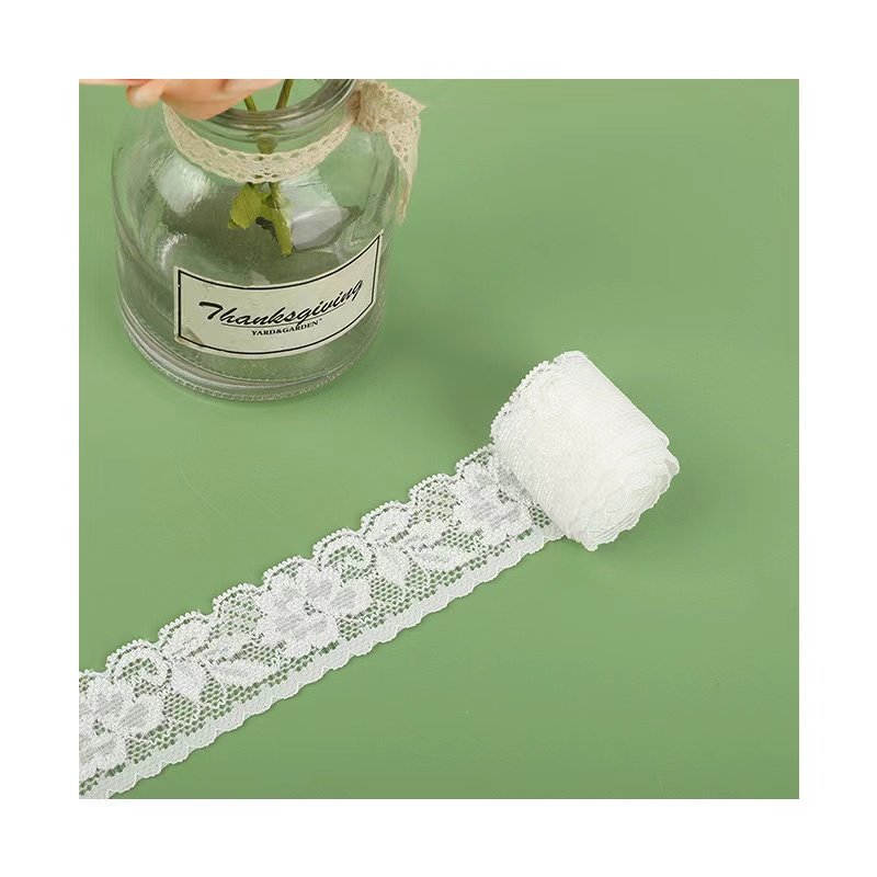 High Quality Embroidery Lace Polyester Lace Trim For Garment Accessories Decoration guipure lace 1cm