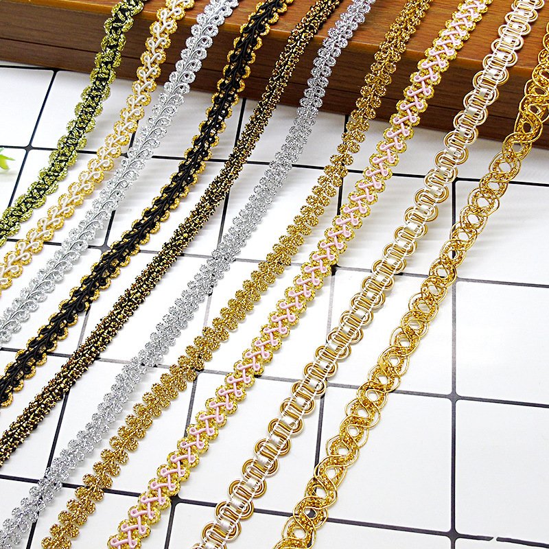 Centipede Lace trimming Braid Ribbon diy Clothing sewing Accessories cheap braided lace trims for costume