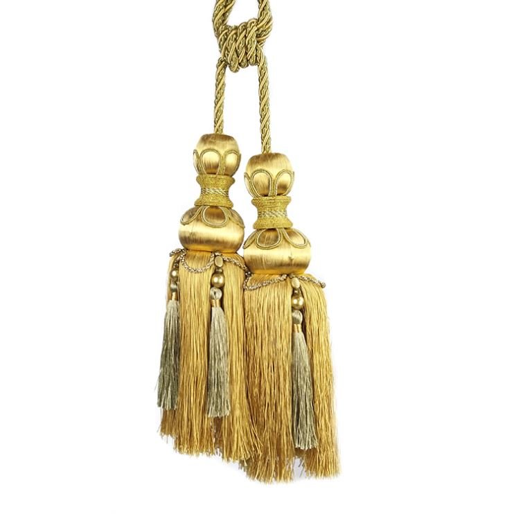 Fashion gimp fringe tape for textile accessories macrame trim garment fringe decorative tassels belt