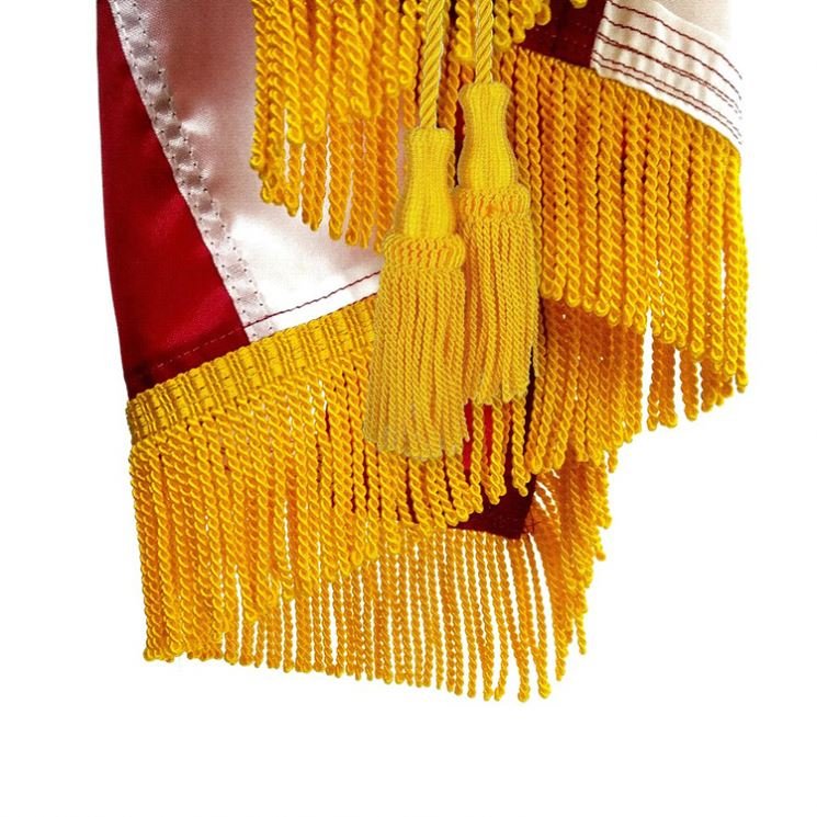 Fashion gimp fringe tape for textile accessories macrame trim garment fringe decorative tassels belt