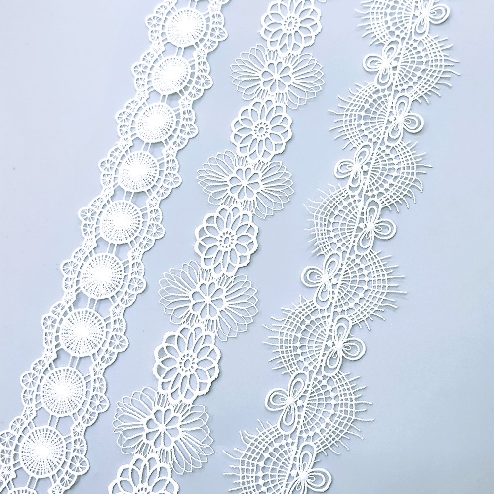 Charming lace trim for bridal lace choker wedding lace project