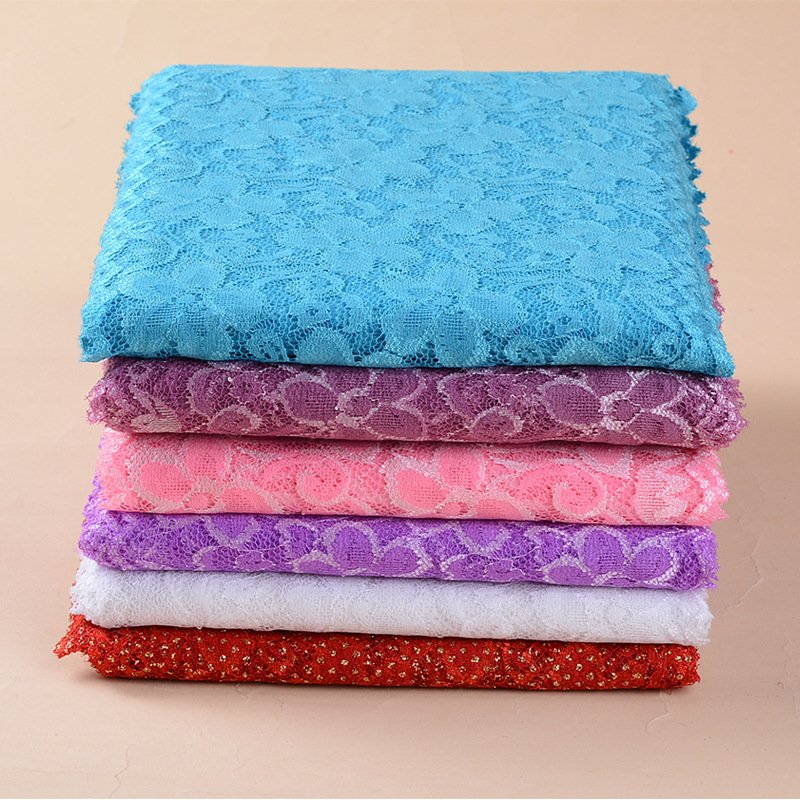 Wholesale Knitted Lace Trim French Elastic Lingerie Bra Nylon Border Lace Trim for Garment Accessories