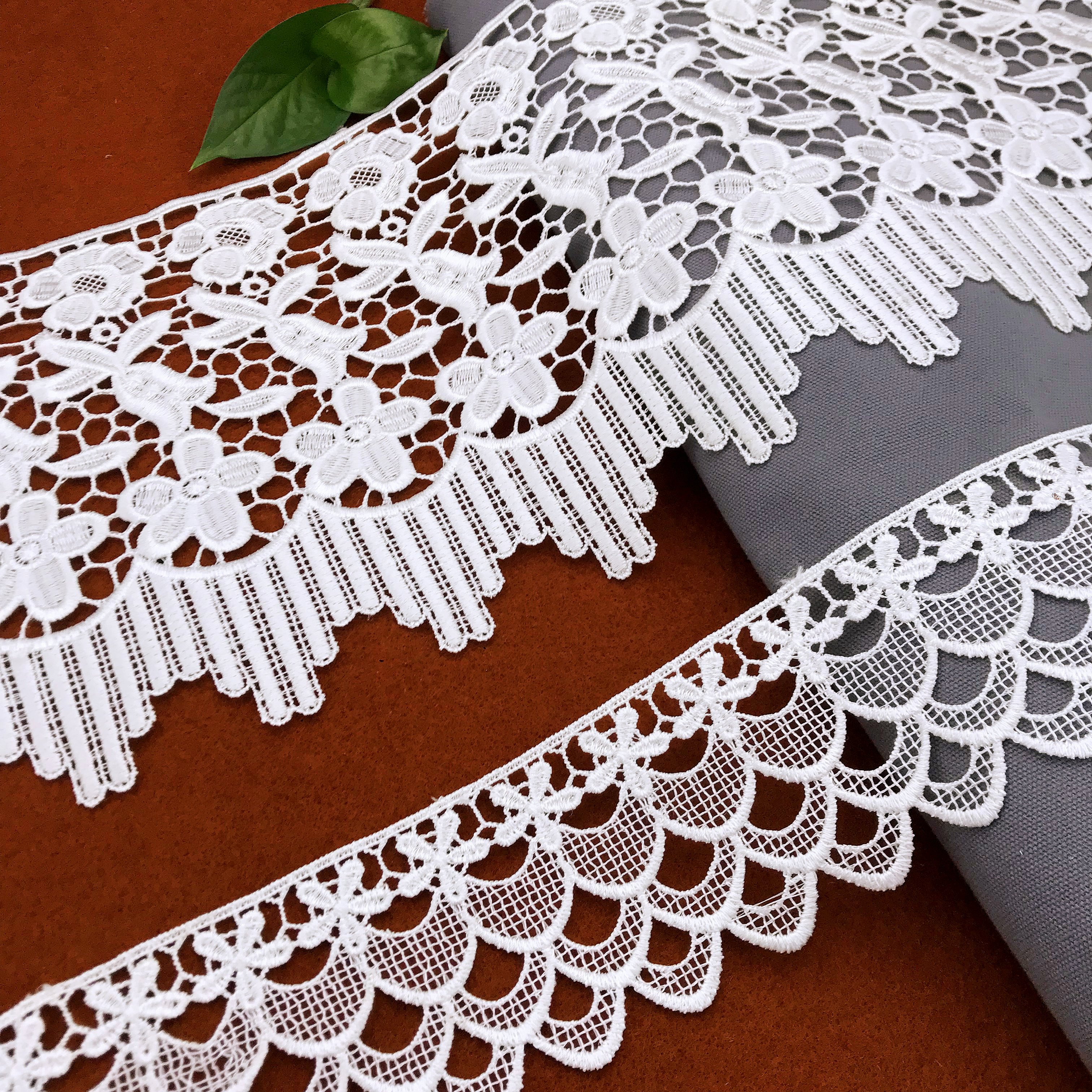Handmade Dress Sewing Material flower lace fabric New Stylish french lace net fabric