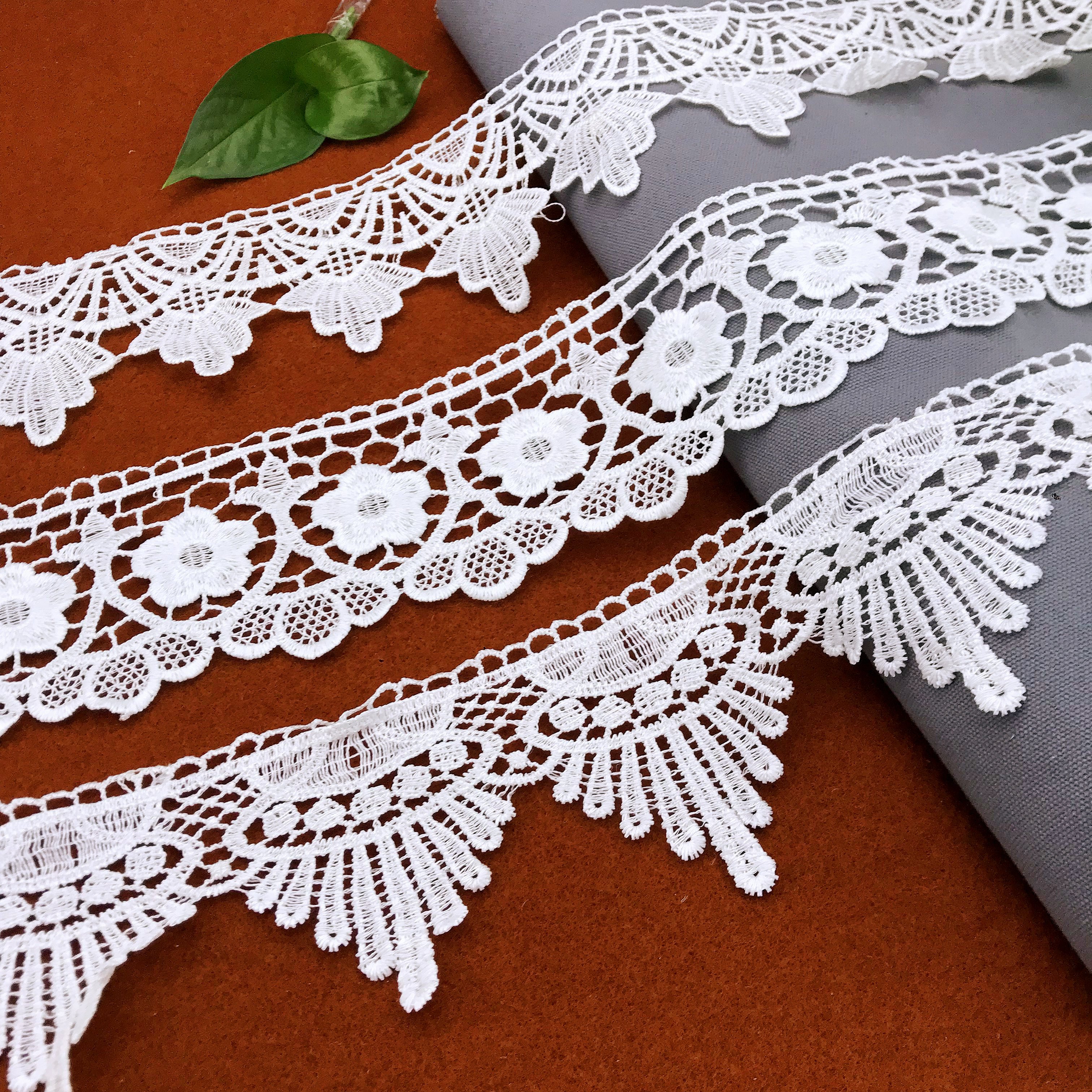 Handmade Dress Sewing Material flower lace fabric New Stylish french lace net fabric