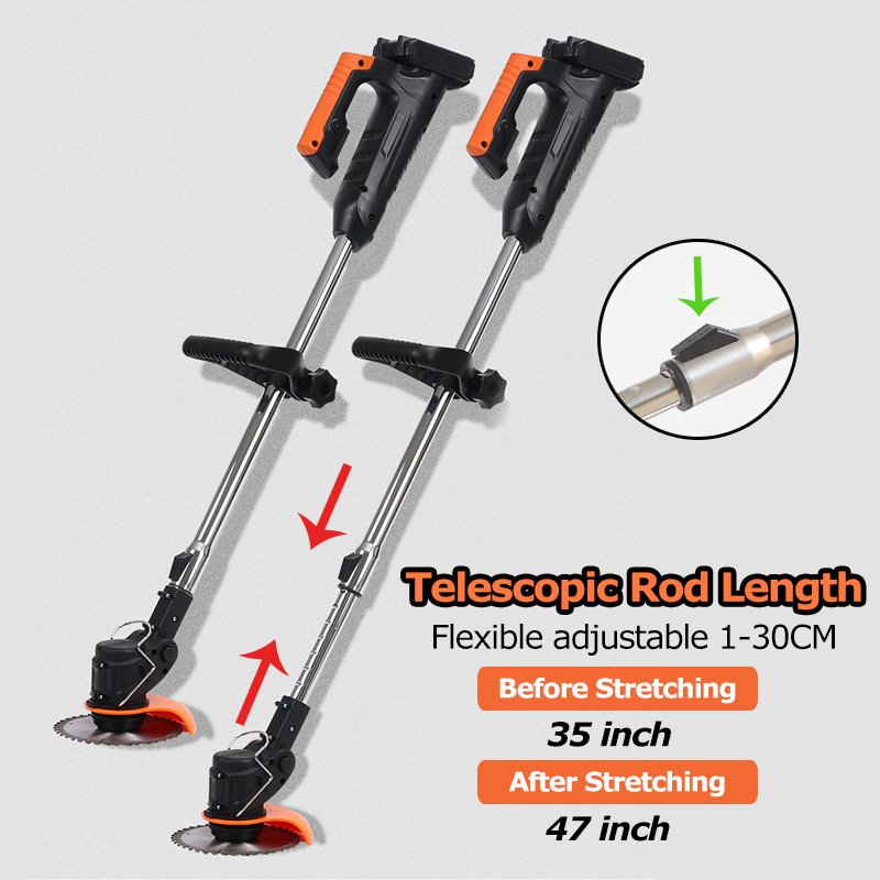 New Popular Electric Mower Grass Cutter Cordless Lithium Battery Brush Grass Cut Machine Grass Cutter
