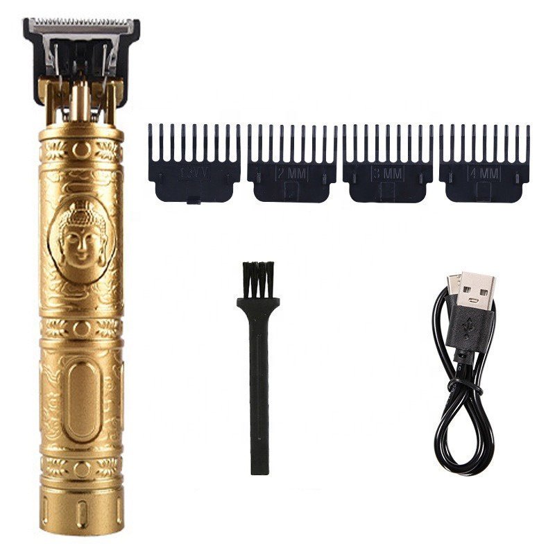 WAIKIL 2024 New Plastic Electric Hair Clipper Professional USB Cordless Hair Clipper Trimmer Beard Trimmer Haircut Grooming Kit