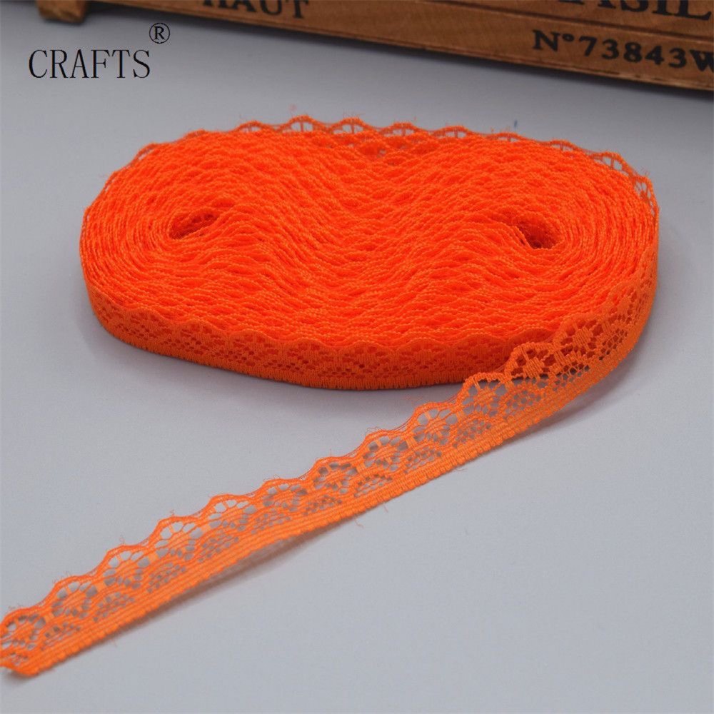 Handmade Elegant 100% Nylon White Lace Fabric No-Elastic Mesh Sofa Curtain Lace Trim Luxury Clothing Wedding Decoration Ribbon